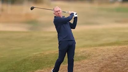 image: Husqvarna British Masters hosted by Sir Nick Faldo Celebrity Pro-Am: Tee times