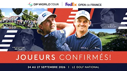 image: PGA TOUR winners Kristoffer Reitan and Bud Cauley confirmed for FedEx Open de France