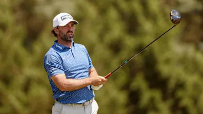 image: Dual member trio enjoying home comforts amid American adventure