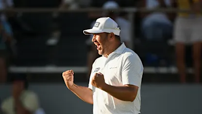 image: Thriston Lawrence makes history after thrilling play-off at Crans Montana