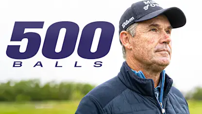 image: Can Pádraig Harrington make a hole-in-one with 500 balls?
