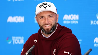 image: Jon Rahm delighted to be back in Ireland as he seeks historic hat-trick