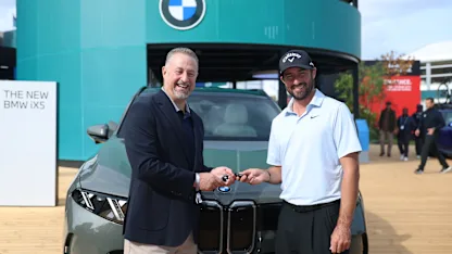 image: Frederic Lacroix wins new BMW after first DP World Tour hole-in-one at Wentworth
