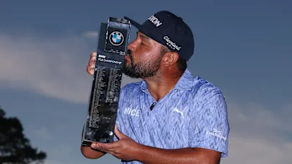 image: JJ Spaun wins BMW PGA Championship after late Wentworth drama