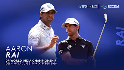 image: Major champion Aaron Rai ready for DP World India Championship debut