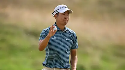 image: New course, same result - Michael Kim makes 'dream' start to French defence