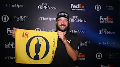 image: Angel Hidalgo earns Open Championship spot with runner-up finish in France