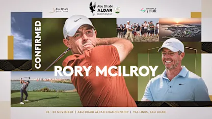 image: Aldar named Title Partner of the Abu Dhabi Championship as Rory McIlroy confirms UAE return