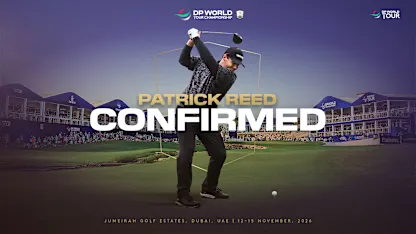image: Race to Dubai leader Patrick Reed confirmed for the  DP World Tour Championship