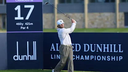 image: From Tartan Pro Tour to mastering Carnoustie: Michael Stewart's remarkable 24 hours