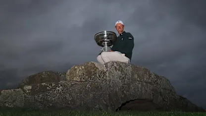 image: Adrian Meronk manifested his Alfred Dunhill Links Championship victory in his notebook