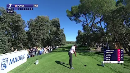 WATCH | Marco Penge tops his drive - Videos - DP World Tour