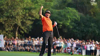 image: With this win: Eugenio Chacarra - 2026 DP World India Championship