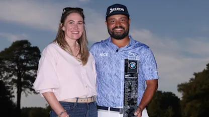 image: BMW PGA Championship winner JJ Spaun donates portion of winnings to UK farming charity
