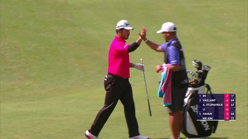 image: WATCH: Hideki Matsuyama slam dunk eagle!