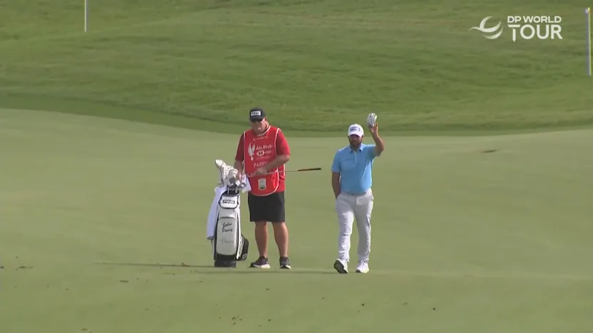 image: WATCH | John Parry makes hole-out eagle at the fifth