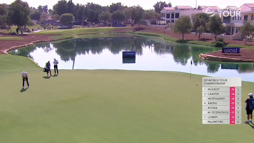 image: WATCH: Justin Rose holes another monster putt at 6!