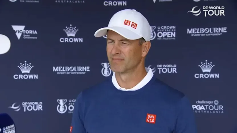 image: Adam Scott: It was probably one of the most challenging days I've had at Royal Melbourne
