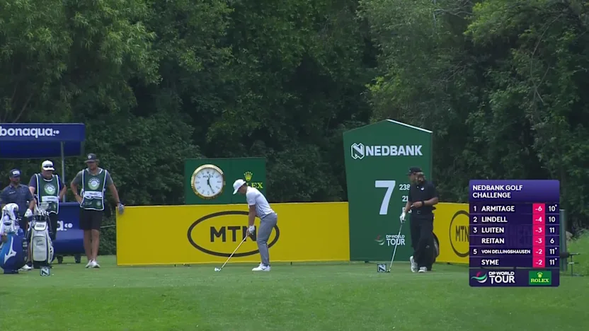 image: Adrien Saddier | Nedbank Golf Challenge in honour of Gary Player Round 1 | 7th Hole