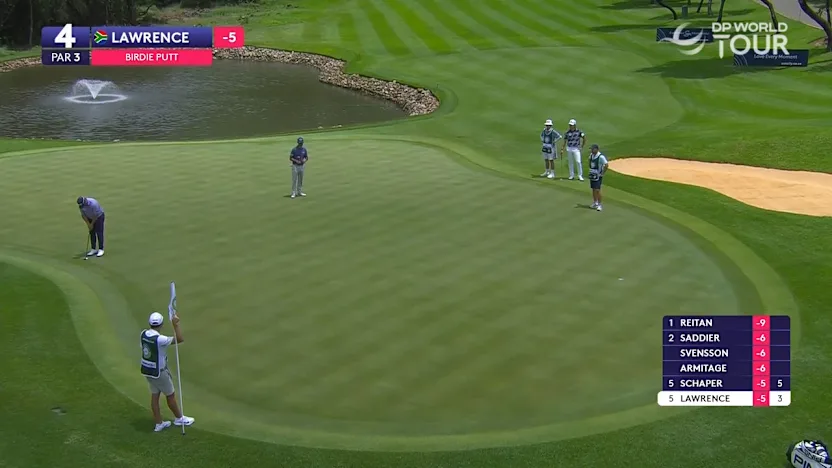 image: WATCH | Thriston Lawrence holes a monster on the fourth