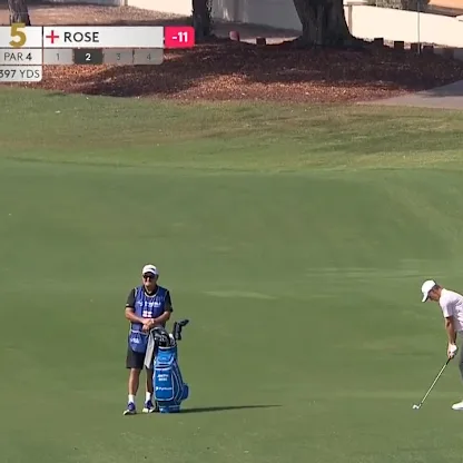 image: WATCH: Justin Rose inches away from a hole out