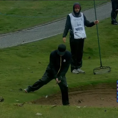 image: WATCH: Jeff Hatton's amazing fluke bunker shot