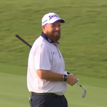 image: WATCH | Shane Lowry makes fast start with stunning approach to the first