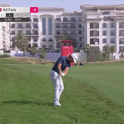 image: Kristoffer Reitan | Round 2 | Hole 1