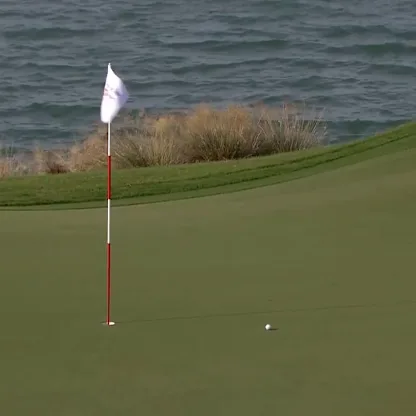image: Rory McIlroy birdies the 13th