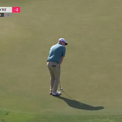 image: WATCH: Robert MacIntyre chips ON the green