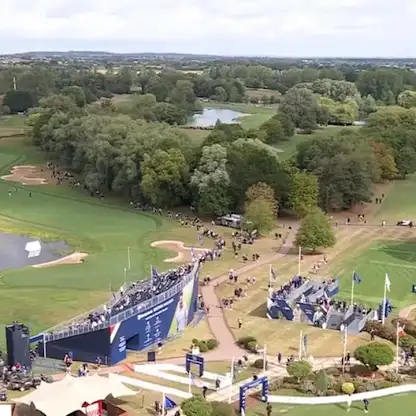 image: Husqvarna British Masters hosted by Sir Nick Faldo | Day two highlights
