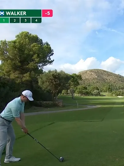 image: WATCH: Euan Walker eagles 15th after driving the green