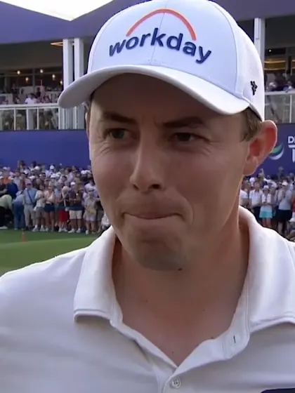 image: Matt Fitzpatrick - It means the world to me