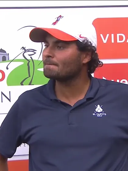 image: Eugenio Chacarra: Still a lot of golf to play