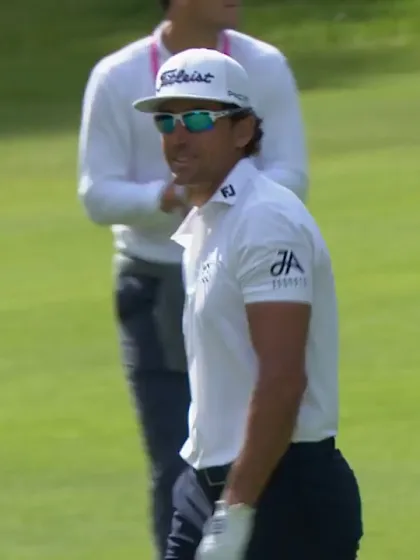 image: WATCH | 'How has that not gone in?' - Rafa Cabrera Bello denied at the 15th