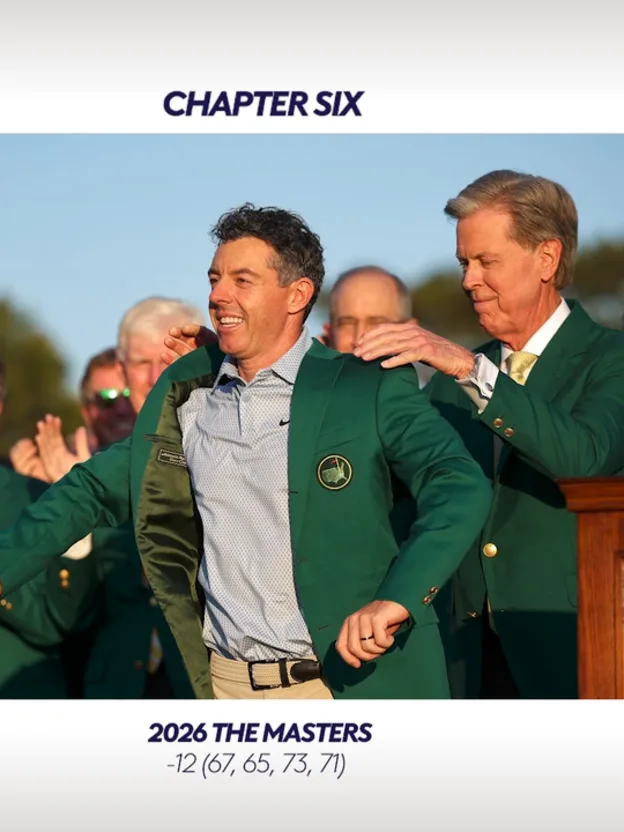 image: The six chapters of Rory McIlroy's Major success