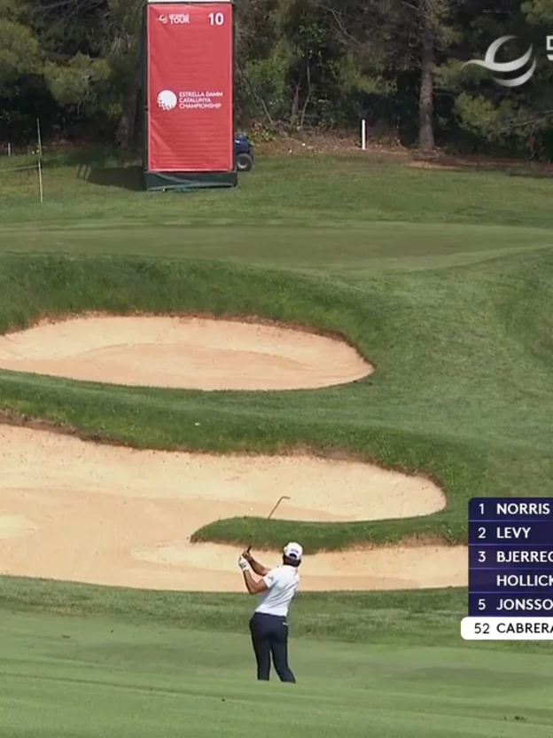 image: WATCH | Rafa Cabrera Bello hits the pin from 135 yards