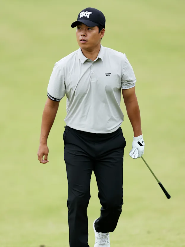 image: WATCH: Sanghun Shin shaves the hole with ace attempt